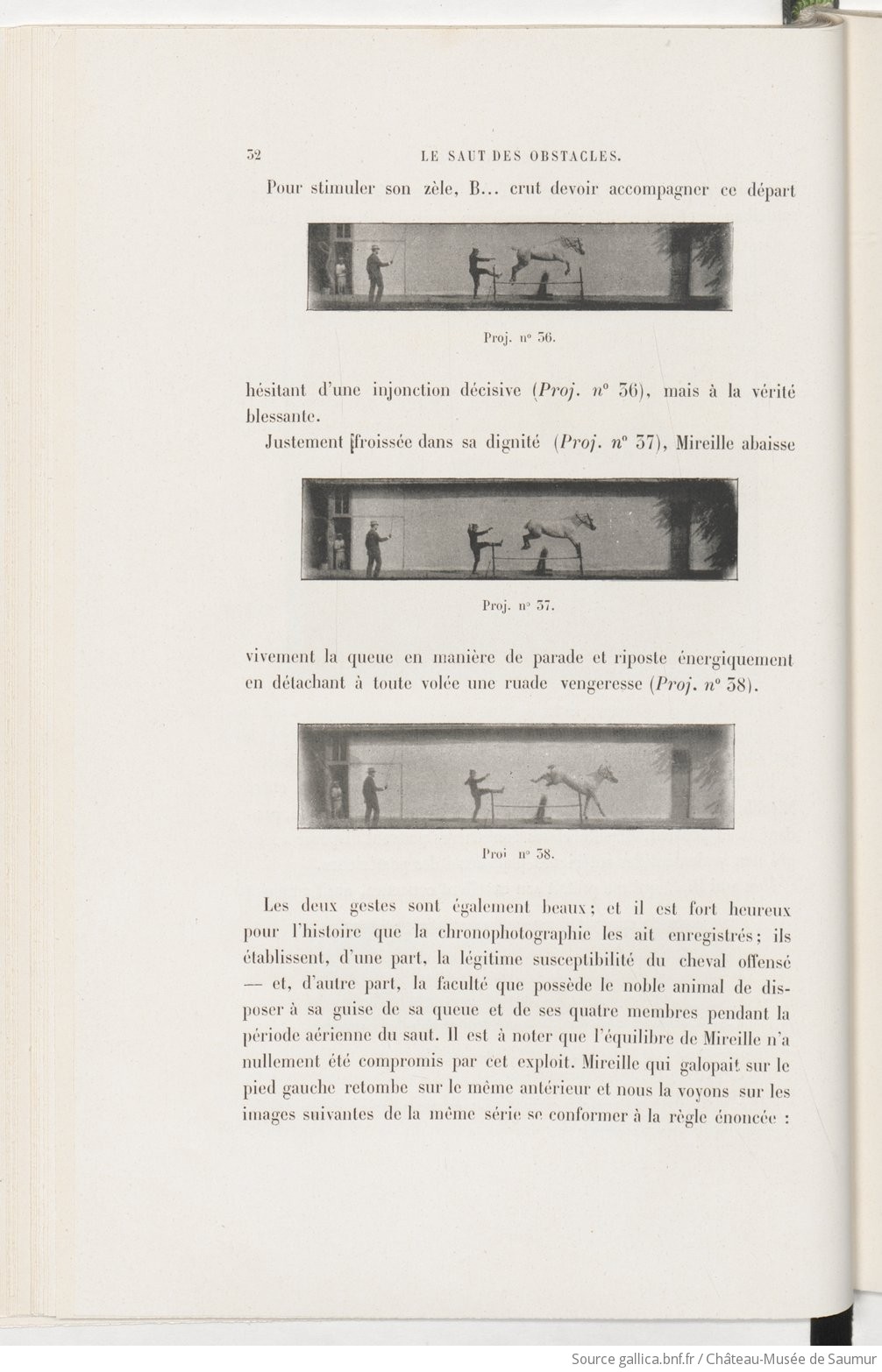 Le Saut des obstacles, recherches, Maxime Guérin-Catelain, 1898