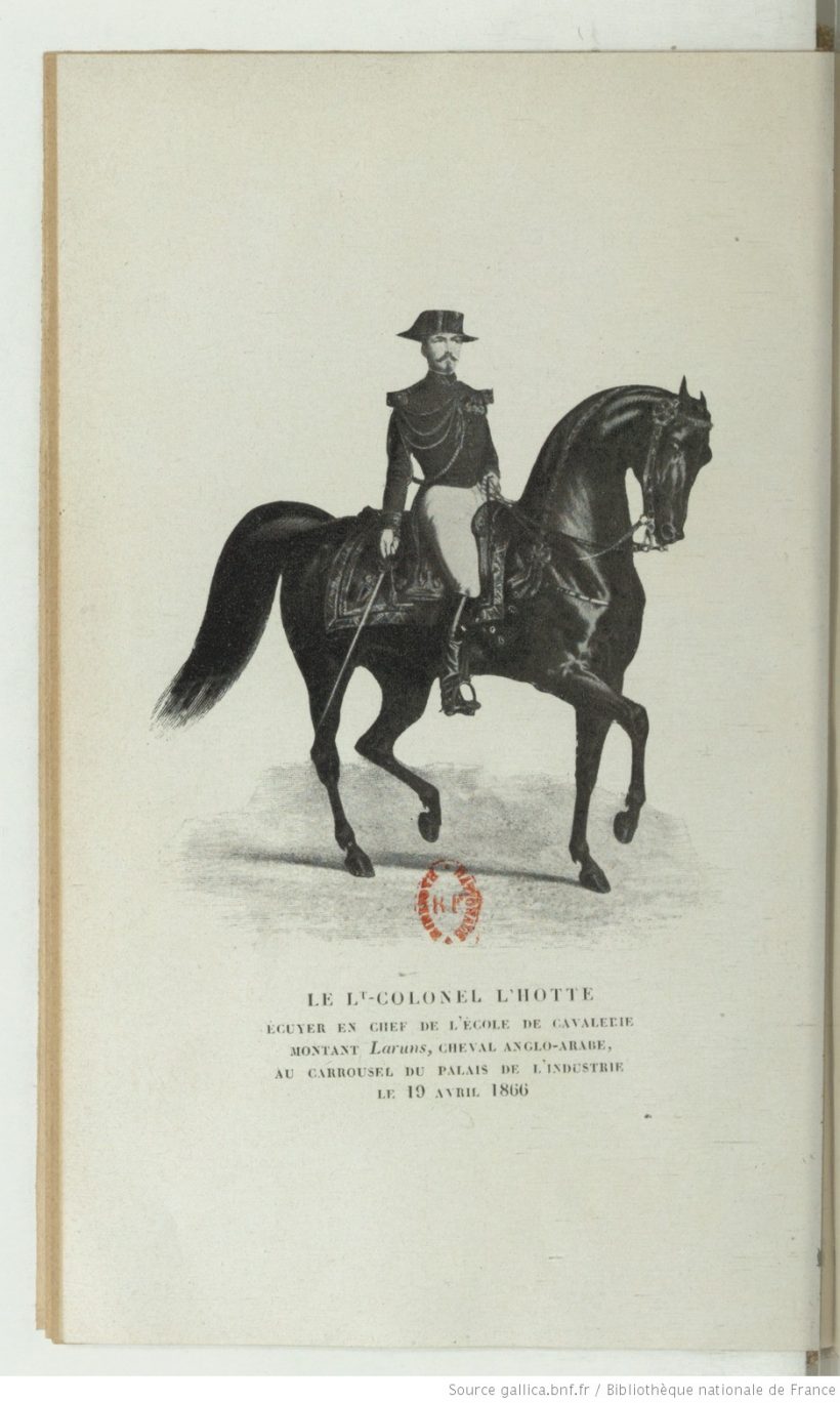 Général L'Hotte sur Laruns (1866)