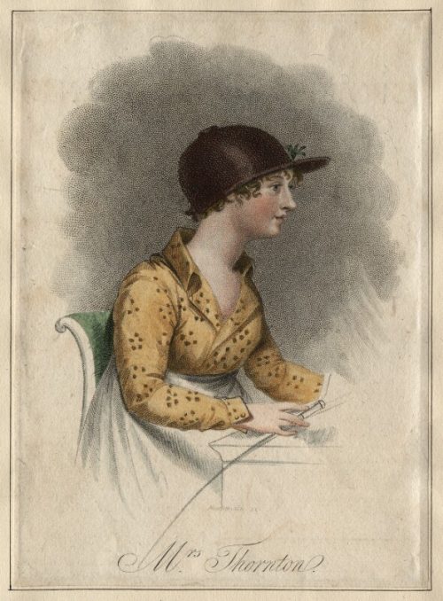 Alicia Thornton vers 1805 (Sporting magazine)