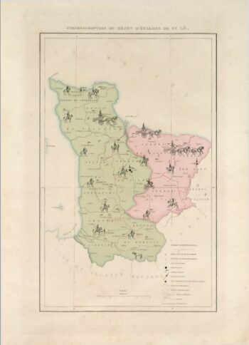 F.-H. Lalaisse — Atlas statistique, E. Gayot, 1850 (Gallica)