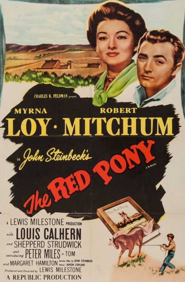 Affiche_Le poney rouge (1949)