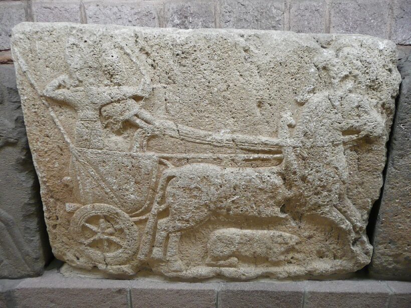 Char hittite; musée des civilisations anatoliennes (Ankara) © Nevit Dilmen